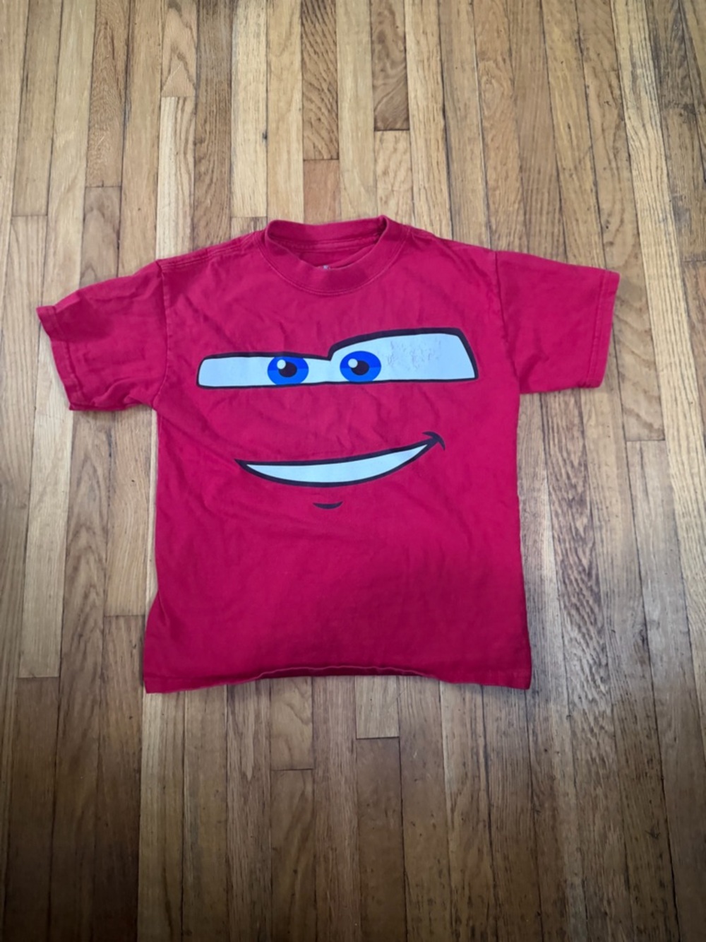 Disney Parks Lightning mcqueen XS Graphic Tee